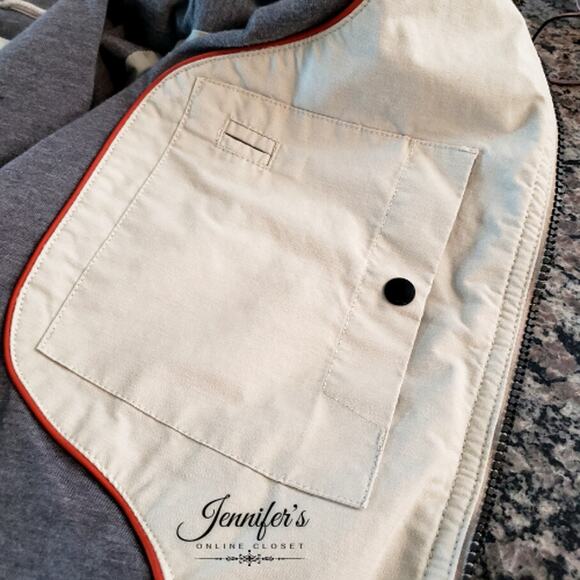 Timberland Men's Light Tan Jersey Lined Jacket Size Large - Picture 6 of 11